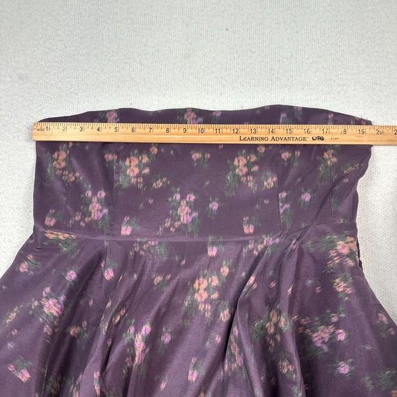 NWT Tuckernuck Naomi Midi Dress A Line Floral Purple Rosette Amethyst -‎ XXL - Picture 11 of 16